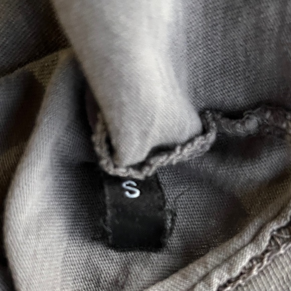 Football Taupe Graphic T-Shirt SS Sz S - Picture 7 of 9